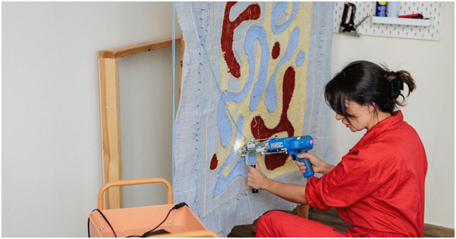 Enjoy Tufting Studio wnętrze
